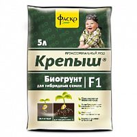 картинка Торфяная продукция КРЕПЫШ Грунт для гибридных семян 5л от магазина Tovar-RF.ru