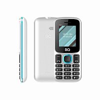 картинка телефон мобильный bq 1848 step+ white/blue от магазина Tovar-RF.ru