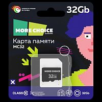 картинка карта памяти more choice (4610196402098) mc32 от магазина Tovar-RF.ru