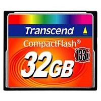 картинка compact flash 32gb transcend  (ts32gcf133) 133-x от магазина Tovar-RF.ru