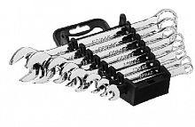картинка Набор инструмента ЕРМАК 736-097 Набор ключей рожково-накидных, 8 предм. 8-19мм, полированные CRV, пластик холдер от магазина Tovar-RF.ru