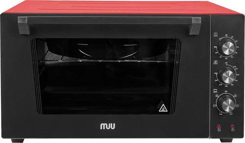 картинка мини печь miu 4203 l красно-черный от магазина Tovar-RF.ru