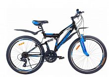 картинка велосипед pioneer comfort 26"/19" back-blue-silverот магазина Tovar-RF.ru