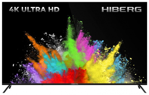 картинка телевизор hiberg 65y uhd smart tv 4k от магазина Tovar-RF.ru
