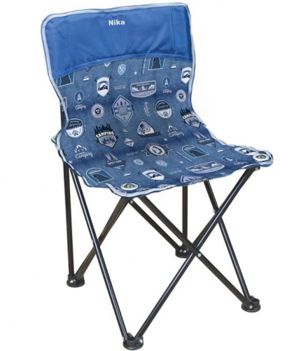 картинка стул складной nika премиум 2 (псп2/дс джинс-синий)от магазина Tovar-RF.ru