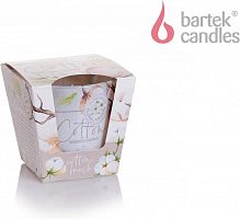 картинка Свеча BARTEK ароматизированная в стакане - Хлопок 115гр (Cotton) от магазина Tovar-RF.ru
