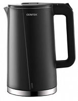 картинка чайник centek ct-0005 1.7л, 2200вт,black от магазина Tovar-RF.ru