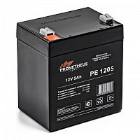 картинка prometheus energy ре1205 (12v 5ah) аккумулятор свинцово-кислотный от магазина Tovar-RF.ru
