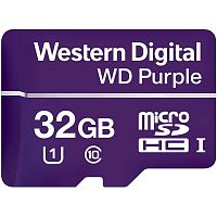 картинка micro securedigital 32gb wd class10 wdd032g1p0c purple w/o adapter от магазина Tovar-RF.ru
