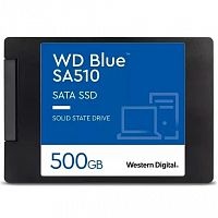 картинка wd ssd blue sa510, 500gb, 2.5" 7mm, sata3, wds500g3b0a от магазина Tovar-RF.ru