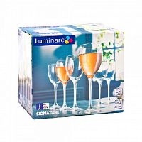 картинка Посуда LUMINARC СИГНАТЮР (ЭТАЛОН) наб. фужеров (бокалов) для вина 6шт 250мл (H8168) от магазина Tovar-RF.ru