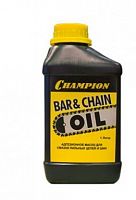 картинка масло champion 1л (952824) масло для смазки пильных цепей и шин от магазина Tovar-RF.ru