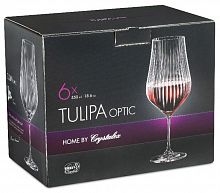 картинка Набор бокалов для вина CRYSTALEX CR550101TO Набор бокалов для вина TULIPA OPTIC 6шт 550мл от магазина Tovar-RF.ru