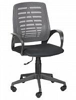 картинка Кресло компьютерное OLSS кресло ИРИС ткань TW-серый/TW-черный от магазина Tovar-RF.ru