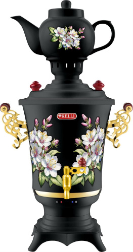 картинка kelli kl-1864 электросамовар 4л магазин Tovar-RF.ru являющийся официальным дистрибьютором в России картинка kelli kl-1864 электросамовар 4л от магазина Tovar-RF.ru