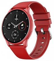 картинка смарт-часы bq watch 1.4 red+red wristband от магазина Tovar-RF.ru
