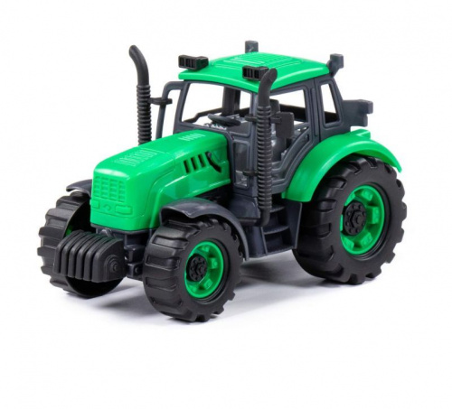 картинка игрушка полесье трактор "прогресс" инерционный (зелёный) (в лотке) 94162 от магазина Tovar-RF.ru