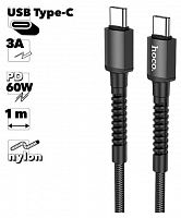 картинка кабель hoco (6931474759016) x71 especial charging type-c (m) - type-c (m) 1.0m - черный от магазина Tovar-RF.ru
