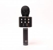 картинка микрофоны atom b52 km-130b, 3вт, акб 800ма/ч, bt (до10м), usb, беспр.микроф. черный от магазина Tovar-RF.ru