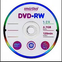 картинка оптический диск smartbuy (sb000068) dvd-rw 4, 7gb 4x sp-100 от магазина Tovar-RF.ru