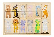 картинка детские игры десятое королевство игра развивающая деревянная "зоопарк" 00747 от магазина Tovar-RF.ru