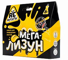 картинка игрушка re-агенты ex006t игрушка: научно-познавательный набор "мега-лизун", желтый от магазина Tovar-RF.ru