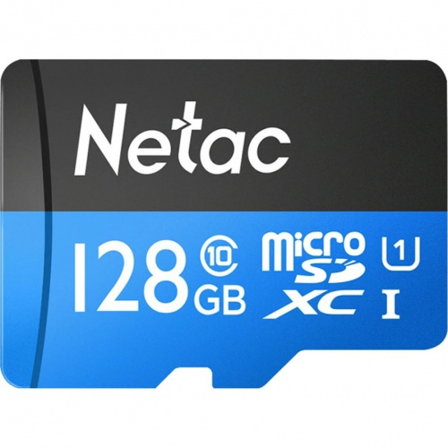 картинка micro securedigital 128gb netac microsdxc class10  nt02p500stn-128g-s p500 w/o adapter от магазина Tovar-RF.ru