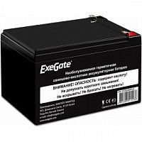 картинка exegate ex285638rus аккумуляторная батарея hr 12-7.5 (12v 7.5ah 1228w, клеммы f2) от магазина Tovar-RF.ru