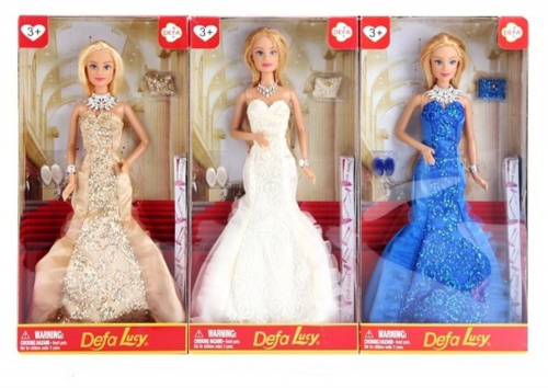 картинка игрушка no name кукла в наборе с аксессуарами (29 см)"моника - королева красоты"(микс:3 вида) (в кор.) 8270d пп-00177523 от магазина Tovar-RF.ru