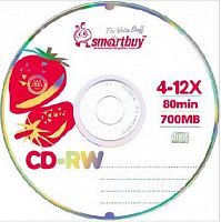 картинка оптический диск smartbuy (sb000040) cd-rw 80min 4-12x cb-50 от магазина Tovar-RF.ru
