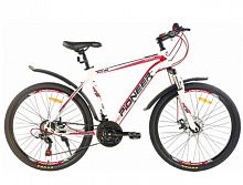 картинка велосипед pioneer pulse 26"/19" white-red-grayот магазина Tovar-RF.ru