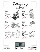 картинка весы кухонные scarlett sc-ks57p95 (rowanberry белые) от магазина Tovar-RF.ru