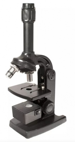 картинка микроскоп юннат 2п-1 80-400 микроскоп с подсветкой (черный)от магазина Tovar-RF.ru