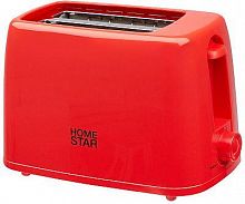 картинка тостер homestar hs-1015, цвет: красный (106192) от магазина Tovar-RF.ru