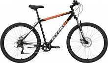 картинка велосипед stark respect 27.1 d microshift черный/оранжевый/серый 18" hq-0009978от магазина Tovar-RF.ru