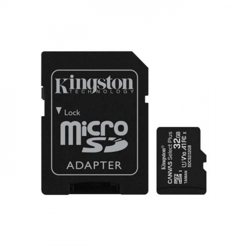 картинка micro securedigital 32gb kingston sdcs2/32gb  microsdhc class 10 uhs-i, sd adapter  от магазина Tovar-RF.ru