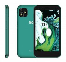 картинка мобильный телефон bq 5060l basic emerald green от магазина Tovar-RF.ru