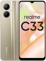 картинка смартфон realme c33 32 gb rom/3 gb ram gold от магазина Tovar-RF.ru