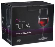 картинка Набор бокалов для вина CRYSTALEX CR450101T Набор бокалов для вина TULIPA 6шт 450мл от магазина Tovar-RF.ru