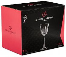 картинка Набор бокалов для вина CRISTAL DARQUES Q4341 Набор бокалов для вина RENDEZ-VOUS 6шт 250мл от магазина Tovar-RF.ru