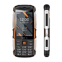 картинка телефон мобильный texet tm-d426 черный-оранжевый от магазина Tovar-RF.ru