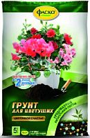 картинка Торфяная продукция ФАСКО Грунт Цветочное счастье для цветущих 5л от магазина Tovar-RF.ru