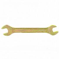 картинка Ключ рожковый, 10 х 11 мм, желтый цинк Сибртех от магазина Tovar-RF.ru
