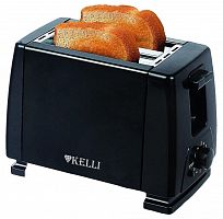 картинка тостер kelli kl-5067 чёрн. от магазина Tovar-RF.ru