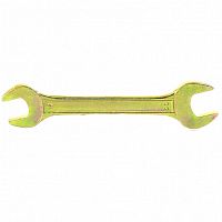 картинка Ключ рожковый, 19 х 22 мм, желтый цинк Сибртех от магазина Tovar-RF.ru