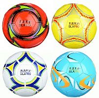 картинка мяч футбольный silapro мяч футбольный 2 сл, р.5, 22см, пвх 1.5мм, 4 цвета, 260гр (+-10%) 133-003 от магазина Tovar-RF.ru