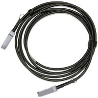 картинка mellanox® passive copper cable, ib edr, up to 100gb/s, qsfp28, 3m, black, 26awg от магазина Tovar-RF.ru