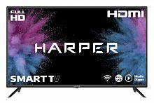 картинка led-телевизор harper 40f660ts-t2-fhd-smart-яндекс безрамочный от магазина Tovar-RF.ru
