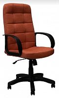 картинка Кресло компьютерное ЯрКресло Кресло Кр70 ТГ ПЛАСТ К28 (ткань Крафт оранжевая) от магазина Tovar-RF.ru