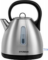 картинка чайник hyundai hyk-s3602 1.7л. 2000вт серебристый/черный (нержавеющая сталь) от магазина Tovar-RF.ru
